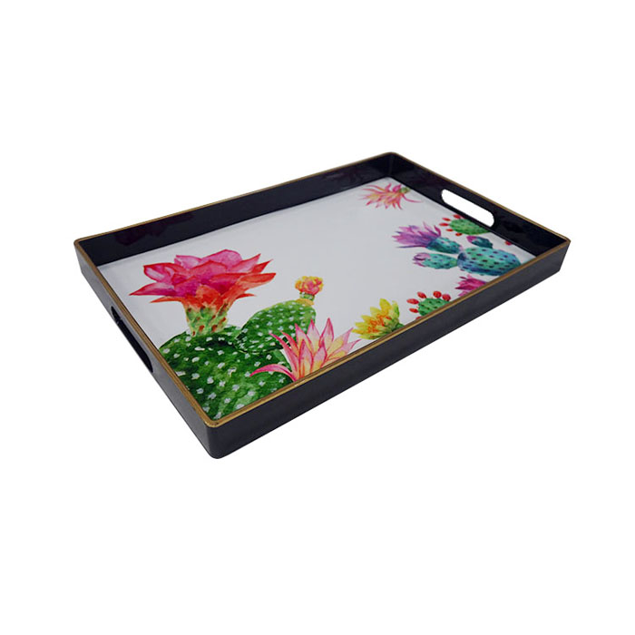 Plastic Serving Tray with Decal (39402607P)