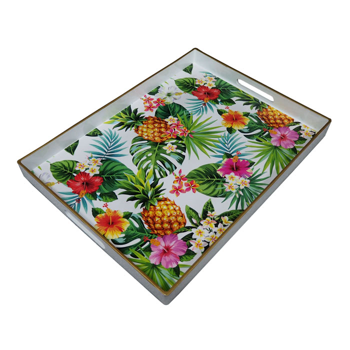 Plastic Serving Tray with Decal (39483504P)